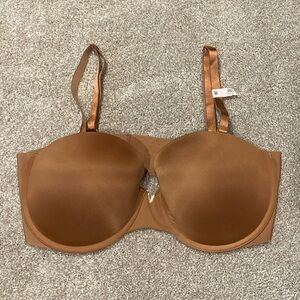 Victoria's Secret Smooth Multi-Way Push Up Bra Size 38D Brown NWOT